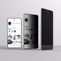 Ringke Easy Slide 2-pack Privaatsus Glass jaoks Samsung Galaxy S25 Edge