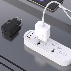 Dudao A27CEU PD 25W GaN USB-C seinalaadija USB-C kaabliga - valge