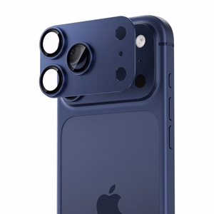 Benks Karastatud klaas Glass Warrior Metal Integrated Lens Protector (C069) jaoks Iphone 17 Pro (lens 3 pieces) sinine