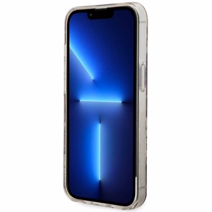 Guess Flower MagSafe ümbris jaoks iPhone 14 - roosa