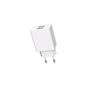 Laadija Denmen (DC02W) (2xUSB 2.1A) valge