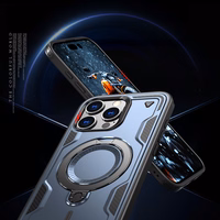 Hybrid Armor Trendy Ümbris with MagSafe jaoks iPhone 16 Pro - Sinine