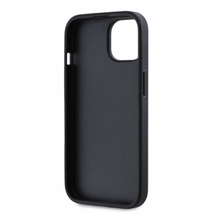 Karl Lagerfeld Diagonal Quilted Script ümbris jaoks iPhone 15 / 14 / 13 - must
