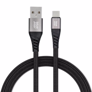 Kaabel USB A to USB C sinine Star 3A 20W PD QC4.0 with braid 1,2 m TFK-DC-003 must