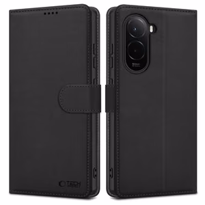 Tech-Protect Wallet Ümbris jaoks Xiaomi Poco M7 - Must