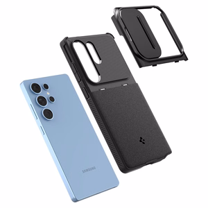 Spigen Optik Armor Ümbris jaoks Samsung Galaxy S25 Ultra - must