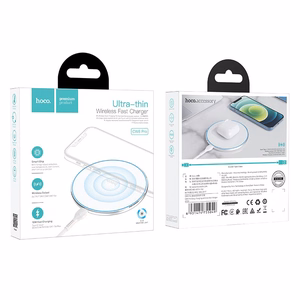 Wireless charger Hoco 2A 15W with light CW6 PRO white