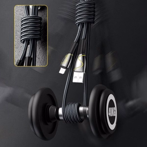 USB kaabel Joyroom Mermaid Series must Type-C 120cm (kuni 5A)