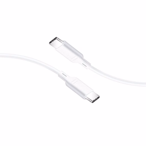 Kaabel USB C to USB C sinine Star 3A 1,2 m valge