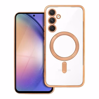 ELECTRO MAG COVER case compatible with MagSafe jaoks SAMSUNG A54 kuldne