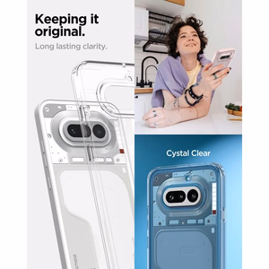 Spigen Ultra Hybrid ümbris Nothing Phone 4A jaoks, läbipaistev