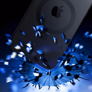 3mk Smoke Ümbris Mag&Stand jaoks Apple iPhone 12 pro max - must