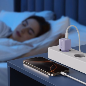 Tech-Protect NCM25 USB-C PD 25W Wall Laadija - Purple