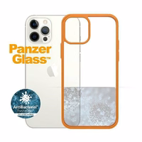 PanzerGlass ClearCase ümbris jaoks iPhone 12 / 12 Pro - läbipaistev oranž