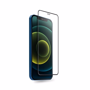 Crong 3D Armor Glass 9H karastatud ekraanikaitseklaas seadmele iPhone 12 Mini antibakteriaalse kaitsega, paigaldusraamiga
