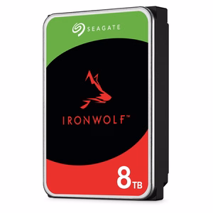 Seagate IronWolf internal hard drive 8 TB 256 MB 3.5" Serial ATA III (ST8000VN004)