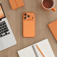 Ümbris MAKE 17 ühildub MagSafe jaoks IPHONE 14 Pro Max kosmiline oranž