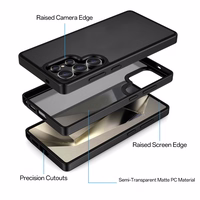 Rock Guard Touch Matte Series Ümbris jaoks Samsung Galaxy S25 hall