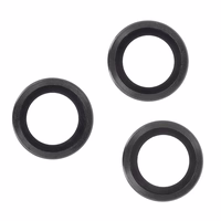 Set of lens glasses jaoks Samsung Galaxy S25 Ultra must raamiga (5 pcs)