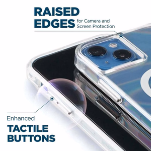 Case-Mate Soap Bubble MagSafe ümbris seadmele iPhone 14 Plus, sillerdav