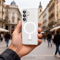 Tech-Protect FlexAir MagSafe ümbris Samsung Galaxy S26+ jaoks - läbipaistev