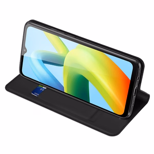 Dux Ducis Skin Pro Case for Xiaomi Redmi A1+ Flip Card Wallet Stand Black