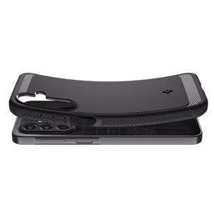 Spigen Rugged Armor ümbris mudelile Samsung Galaxy A27 5G – mattmust