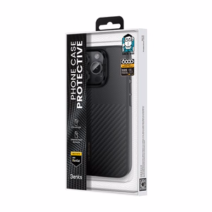 Benks Montage Magnetic Armor Pro Kevlar Ümbris Metal Frame 600D+1500D jaoks Iphone 16 Plus must