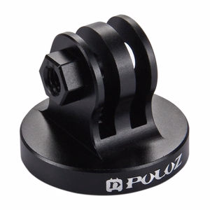 Puluz kinnitus tegevuskaameratele 1/4" CNC-keermega (must)