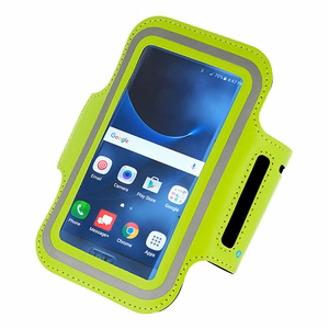 Armband SLIM Type 1 Ümbris jaoks Iphone 13/13Pro/14/14 Pro/15/15Pro/16/16 Pro/Samsung S21/S22/S23/S24 (5,5 Inches) LIME