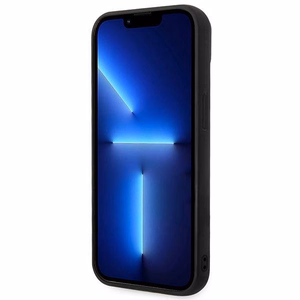 Karl Lagerfeld Puffy Elongated Logo Ümbris jaoks iPhone 14 Plus - must