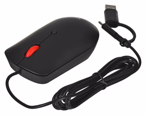 Lenovo 4Y51D20850 hiir ambideksterne USB Type-C optiline 2400 DPI