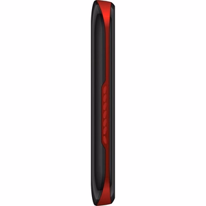 Maxcom MM 428 L GSM mobiiltelefon, must ja punane