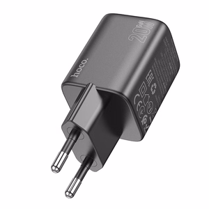 Phone Laadija Hoco USB A + USB C QC3.0 PD 3A 20W N41 must