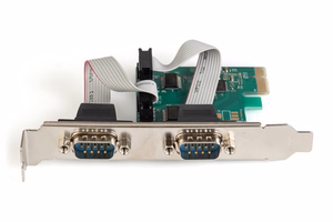 Digitus 2-pordine jadaliidese kaart, PCIe