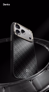 Benks Magnetic Armor Pro Armor Grid Kevlar Ümbris Metal Frame 600D (Y069) jaoks Iphone 17 Pro must