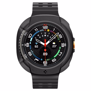 Spigen Liquid Air Ümbris jaoks Samsung Galaxy Watch 8 Classic 46mm - Must