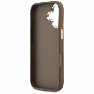 Guess 4G Big 4G Classic Logo ümbris jaoks iPhone 17 - brown and hõbedane