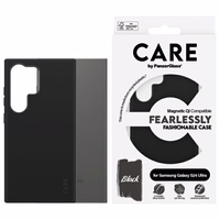 CARE by PanzerGlass Fashion QI Ümbris Samsung Galaxy S24 Ultra - Must