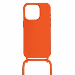 Strap Silicone Ümbris jaoks Iphone 13 Pro Max design 1 oranž