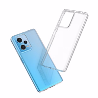 Ultra Clear 0.5mm ümbris jaoks Xiaomi Redmi Note 12 Pro+ thin cover läbipaistev