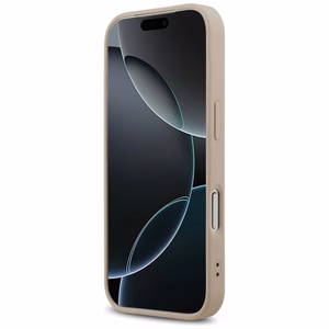 Guess 4G Ring Classic Logo MagSafe Ümbris jaoks iPhone 17 Pro - Roosa