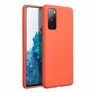 SILICONE case jaoks SAMSUNG S20 FE / S20 FE 5G peach