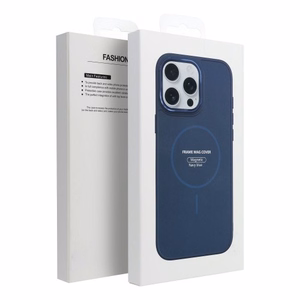 FRAME MAG COVER Ümbris compatible koos MagSafe jaoks IPHONE 17 tumesinine sinine