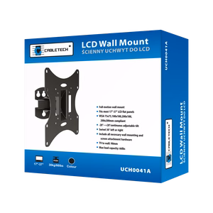 LCD-UCH0041 seinakinnitus 23–43-tollistele teleritele, must