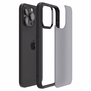 Spigen Ultra Hybrid iPhone 15 Pro Ümbris - Clear must