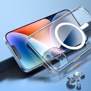 Ugreen LP642 Classy Läbipaistev Magnetic Protective Ümbris Magnetic Gel Ümbris jaoks iPhone 14 Plus läbipaistev (MagSafe compatible) (90935)