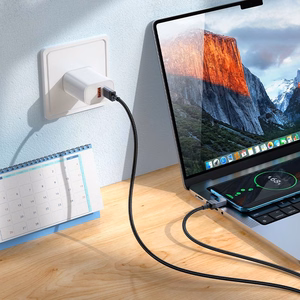 Kaabel USB C to USB C Hoco 3A 60W with display 1 m X118 must