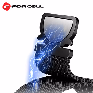 Strap to Samsung Galaxy Watch Forcell F-Design FS10 magnetic steel 20 mm black