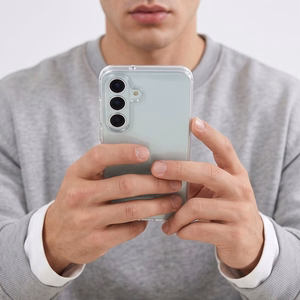 Tech-Protect FlexAir Hybrid ümbris seadmele Samsung Galaxy S26 FE – läbipaistev